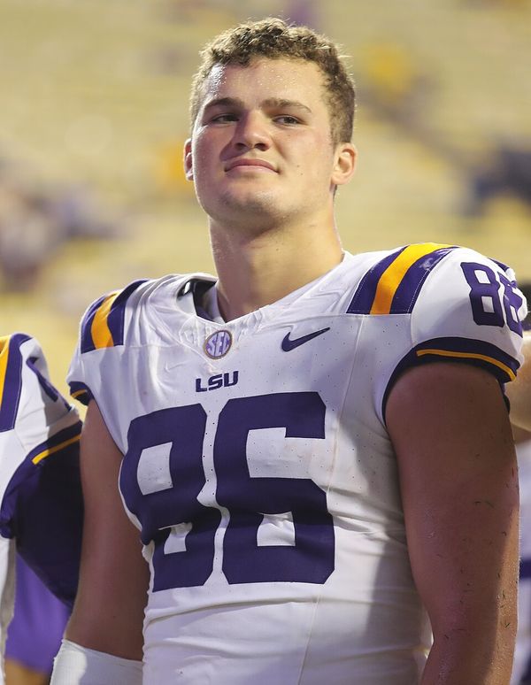 Mason Taylor at LSU