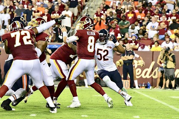 Khalil Mack with the Chicago Bears, 2019