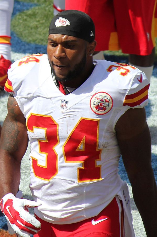 Knile Davis in the NFL