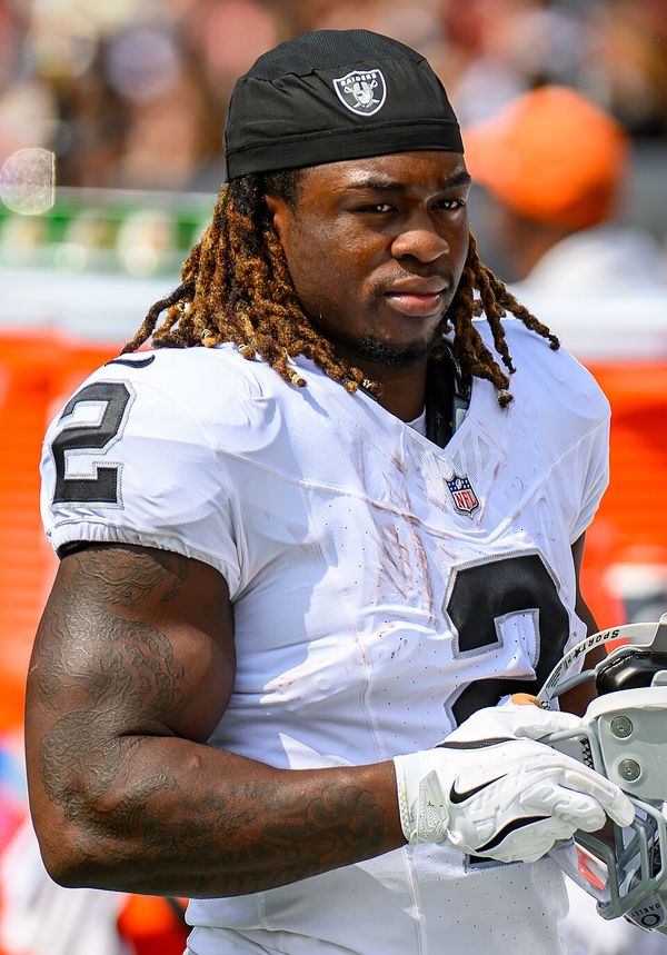 Ashton Jeanty with the Las Vegas Raiders, 2025