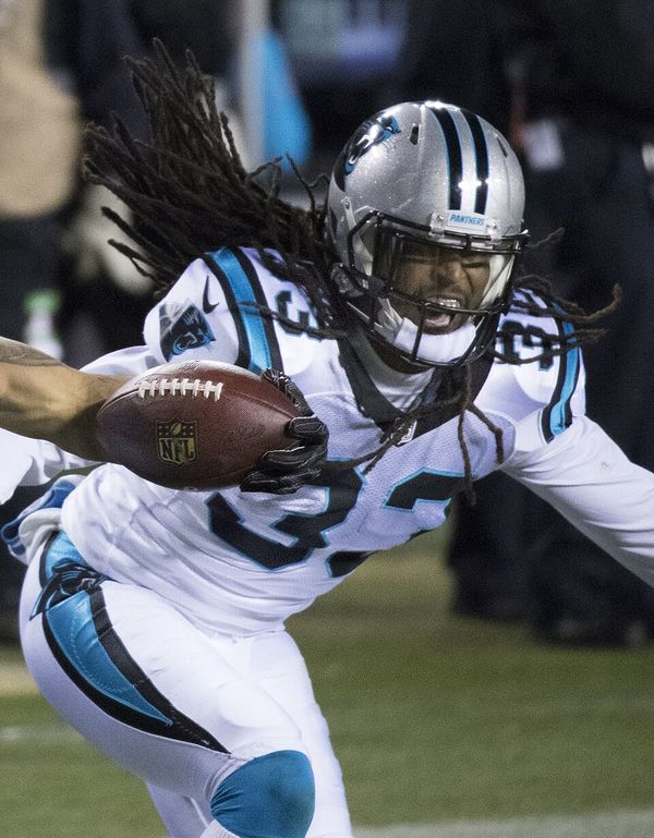 Tre Boston with the Carolina Panthers, 2016