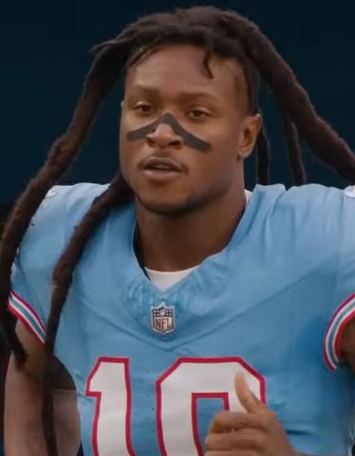 DeAndre Hopkins with the Tennessee Titans, 2023