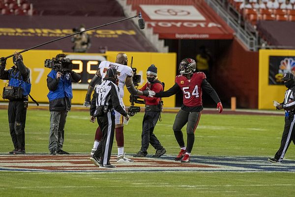 Lavonte David with the Tampa Bay Buccaneers, 2021