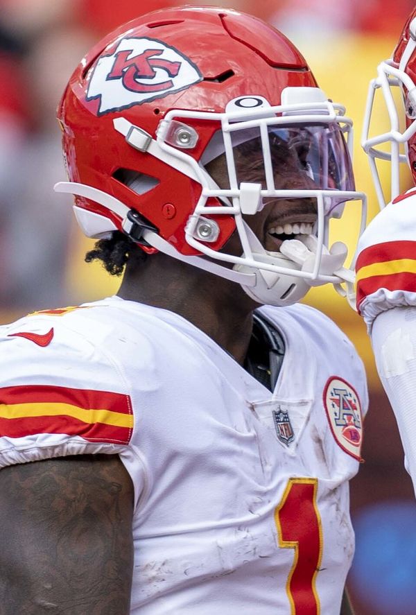 Jerick McKinnon with the Kansas City Chiefs
