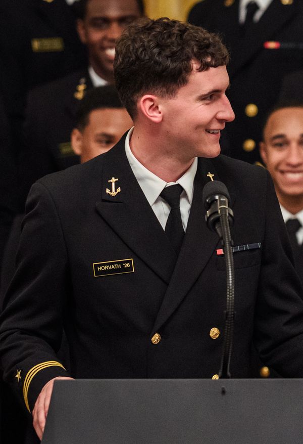 Blake Horvath at Navy, 2026