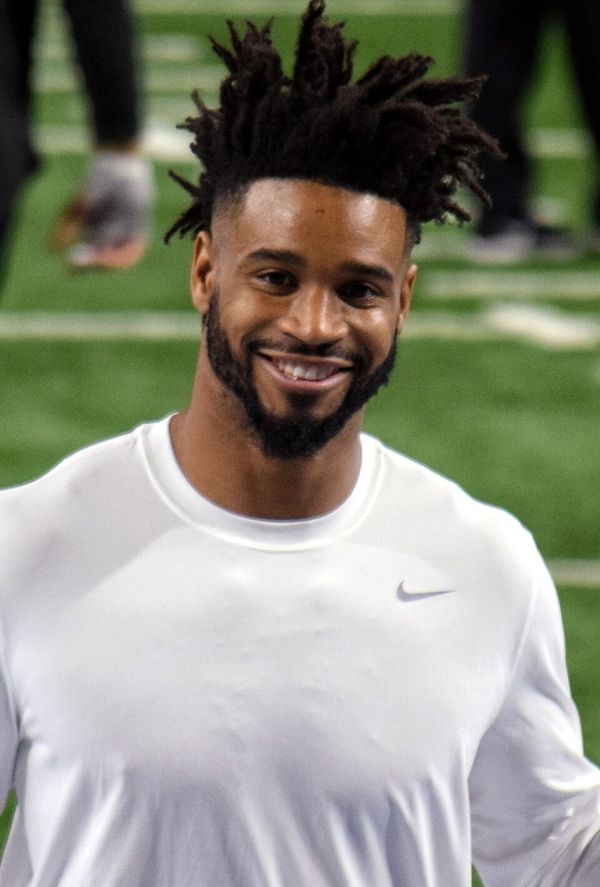 Darius Slay with the Detroit Lions, 2017