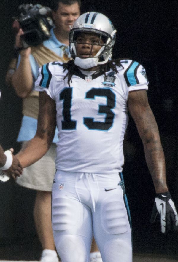 Kelvin Benjamin with the Carolina Panthers, 2014
