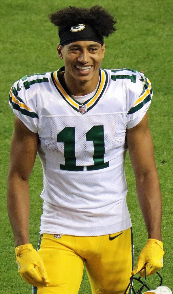 Trevor Davis with the Green Bay Packers, 2017