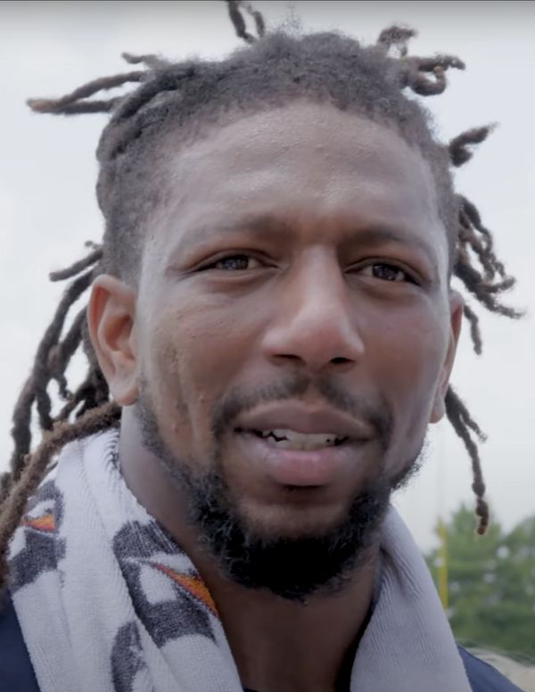 Bud Dupree with the Tennessee Titans, 2022