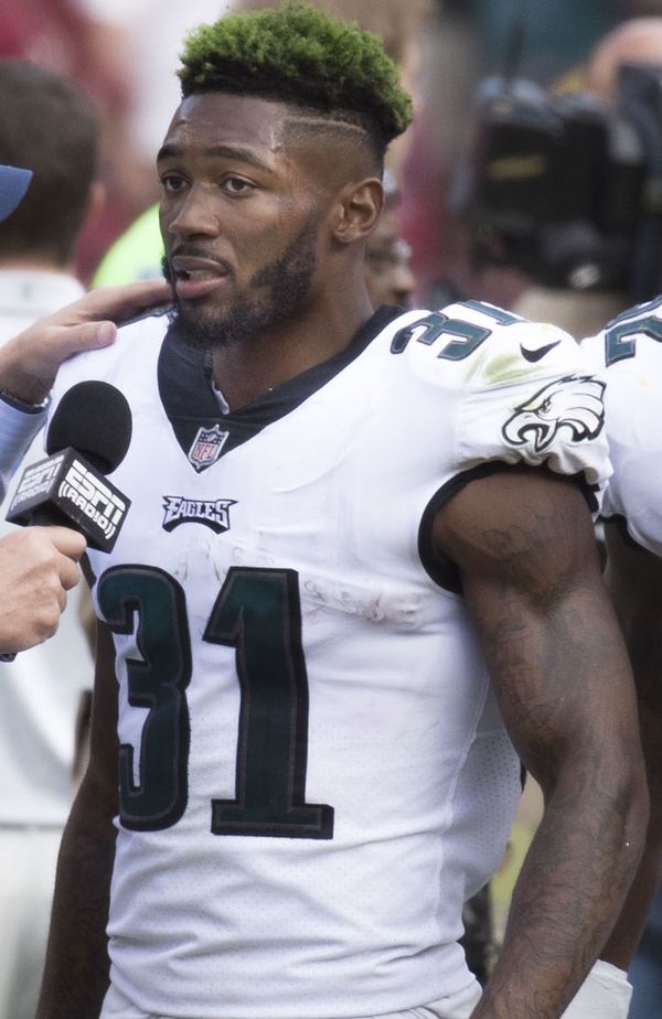 Jalen Mills with the Philadelphia Eagles, 2017