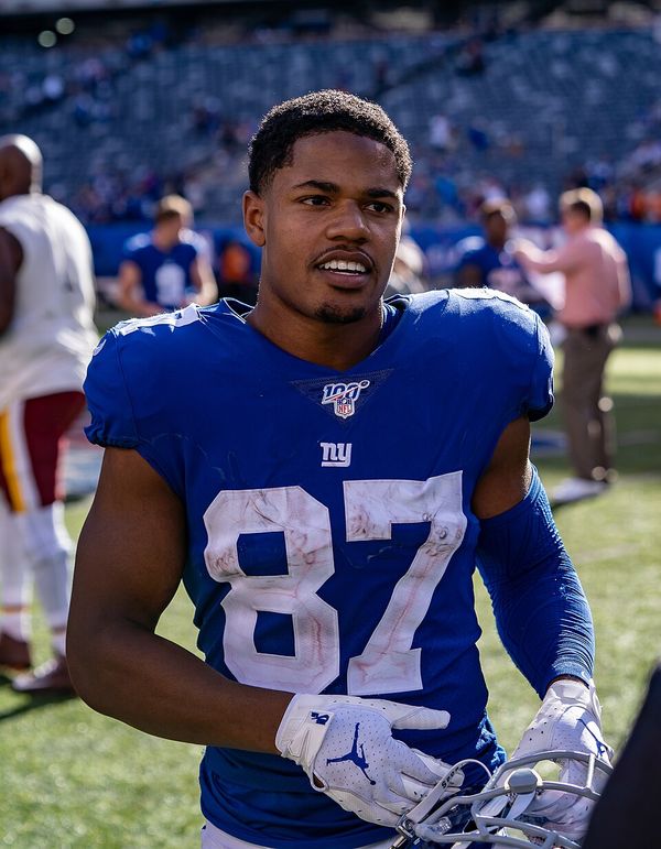 Sterling Shepard with the New York Giants, 2019
