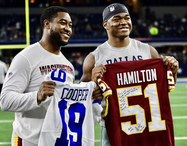 Amari Cooper with the Dallas Cowboys, 2019