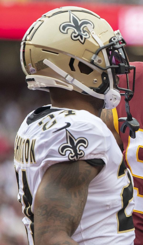 Dwayne Washington with the New Orleans Saints