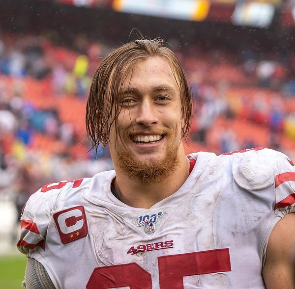 George Kittle with the San Francisco 49ers, 2019