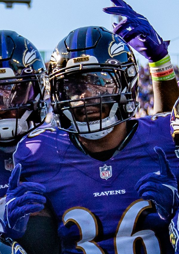 Chuck Clark with the Baltimore Ravens, 2021