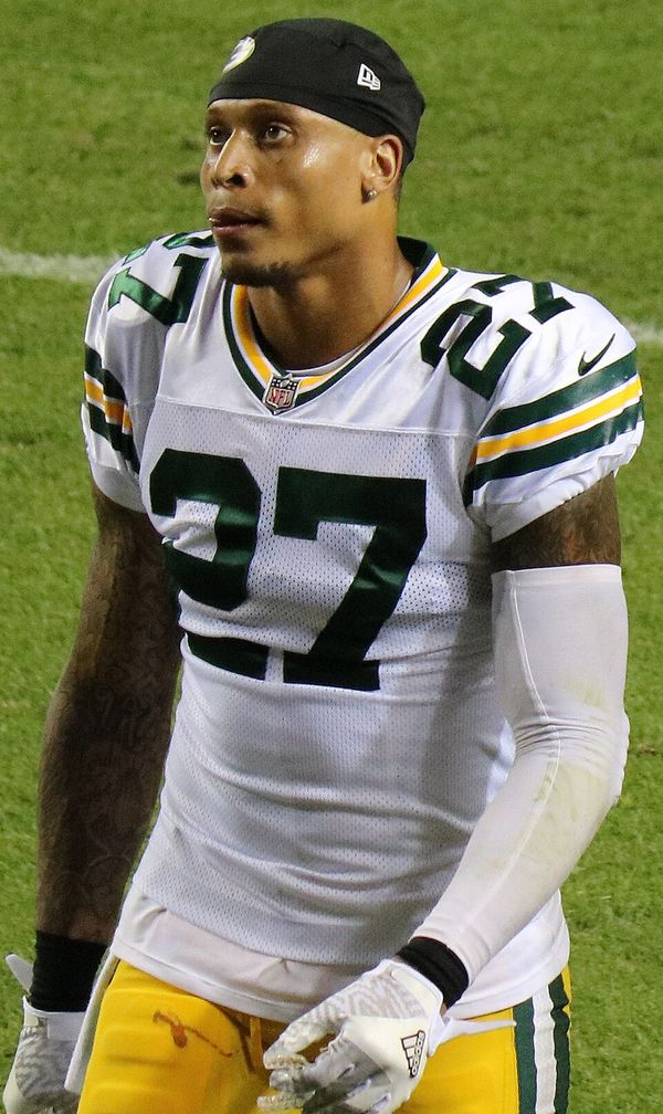 Josh Jones with the Green Bay Packers, 2017
