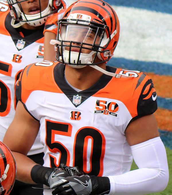 Jordan Evans in the NFL
