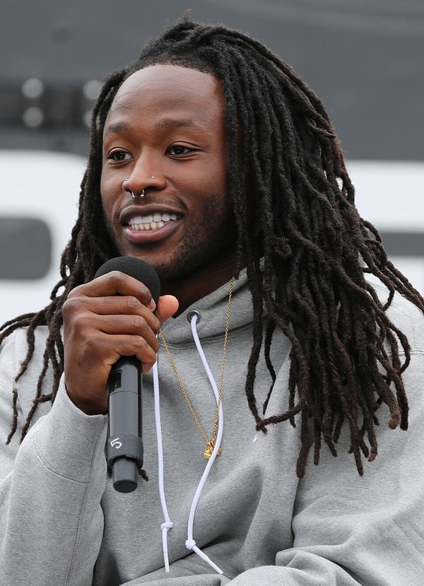 Alvin Kamara with the New Orleans Saints, 2023