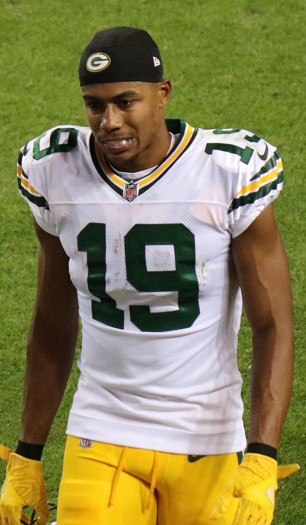 Malachi Dupre with the Denver Broncos, 2017
