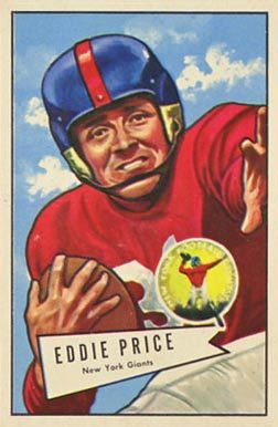 Eddie Price, 1952