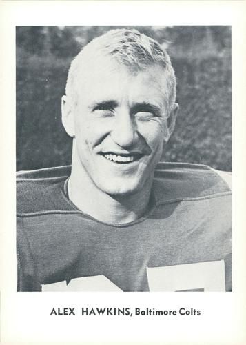 Alex Hawkins, 1961