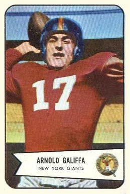 Arnold Galiffa, 1954