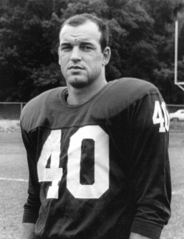 Joe Morrison with the New York Giants