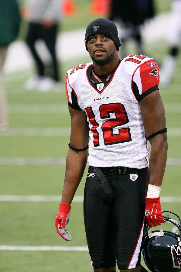 Michael Jenkins with the Atlanta Falcons, 2006