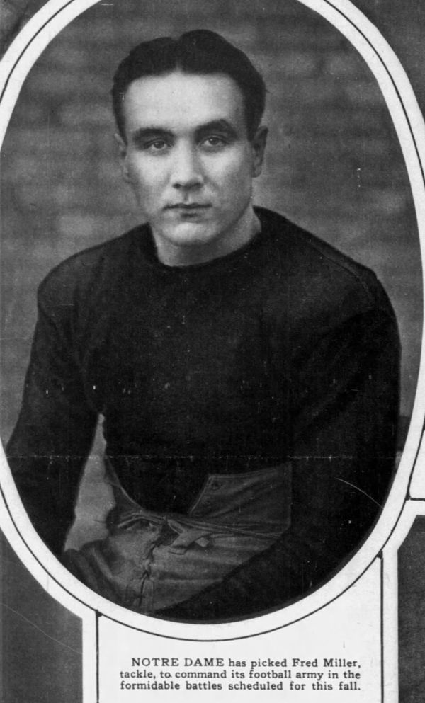 Fred Miller at Notre Dame