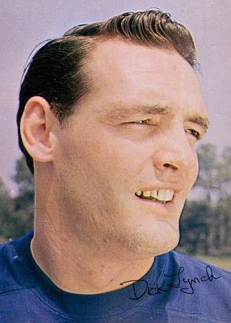Dick Lynch with the New York Giants, 1965
