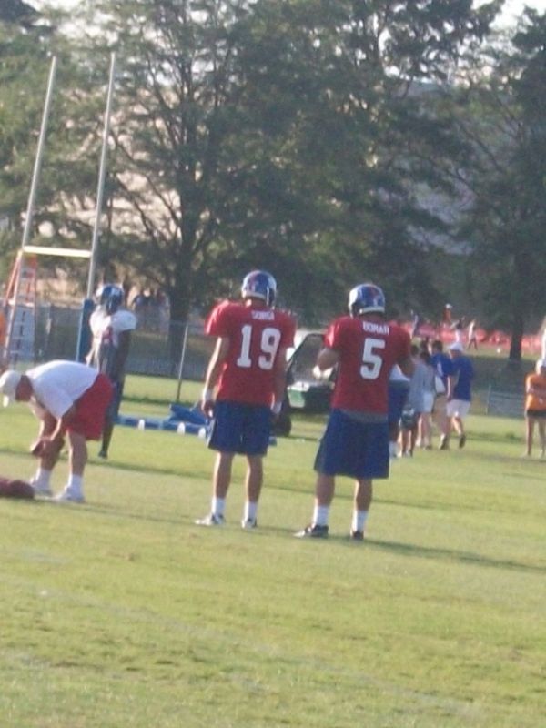 Jim Sorgi with the New York Giants, 2010