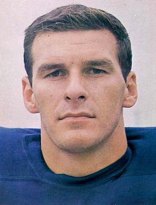 Chuck Mercein with the New York Giants, 1965