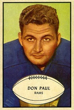 Don Paul, 1953