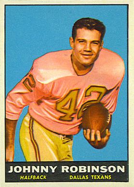 Johnny Robinson, 1961