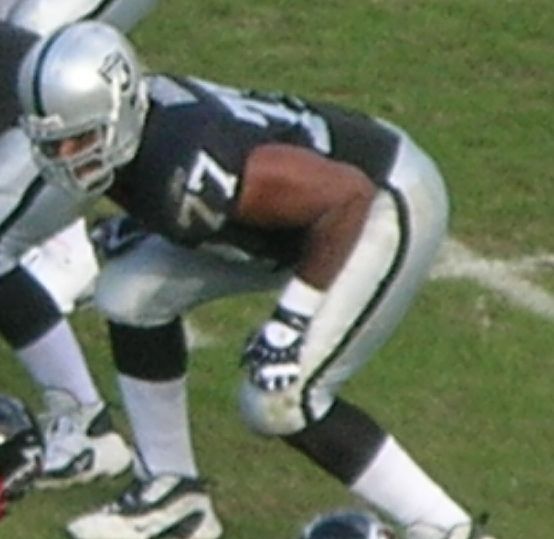 Kwame Harris with the Las Vegas Raiders, 2008