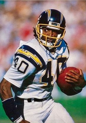 Gary Anderson with the Los Angeles Chargers