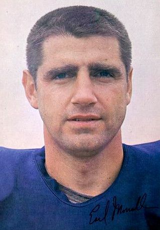 Earl Morrall with the New York Giants, 1965