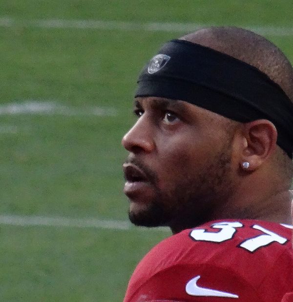 Yeremiah Bell with the Arizona Cardinals, 2013