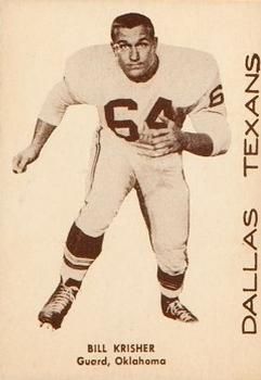 Bill Krisher, 1960