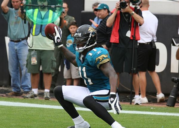 Reggie Williams with the Jacksonville Jaguars