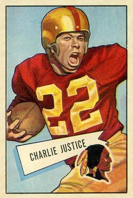 Charlie Justice, 1952