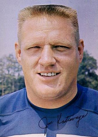 Jim Katcavage with the New York Giants, 1965