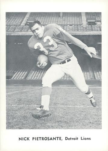 Nick Pietrosante, 1961