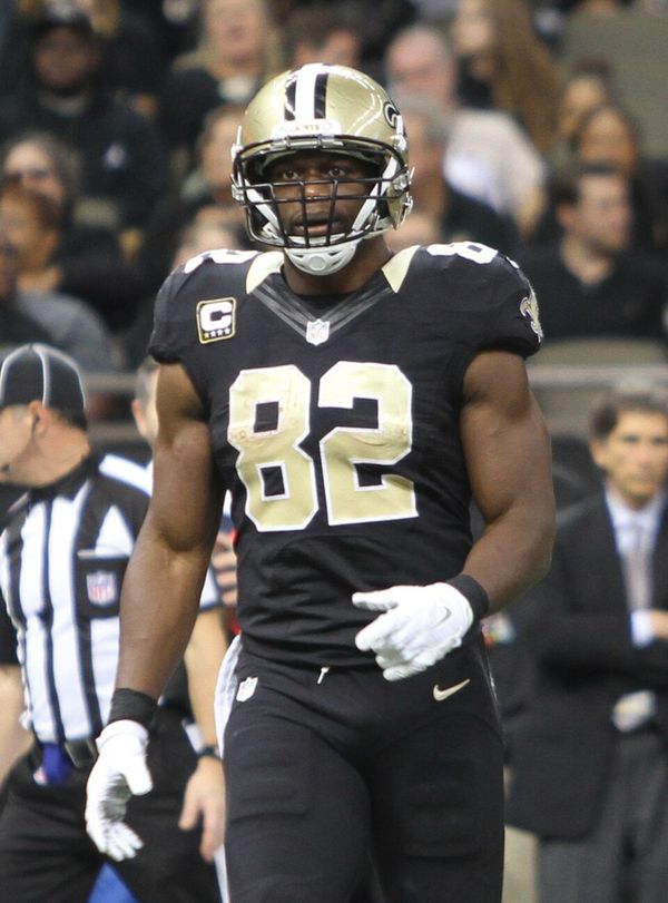 Ben Watson with the New Orleans Saints, 2015