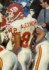 Derrick Alexander with the Kansas City Chiefs