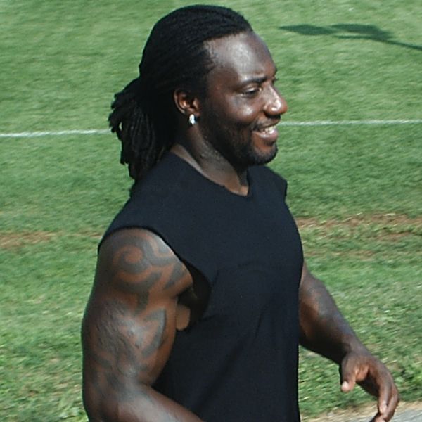 Tyrone Carter with the Pittsburgh Steelers
