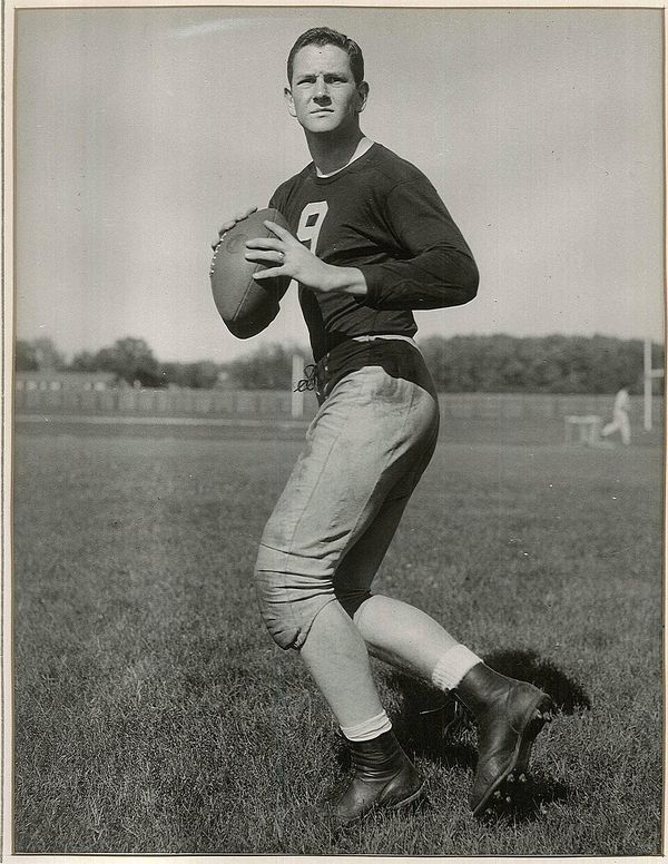 Bob Williams at Notre Dame, 1949