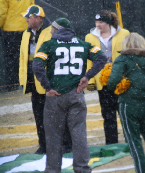 Dorsey Levens with the Green Bay Packers, 2013