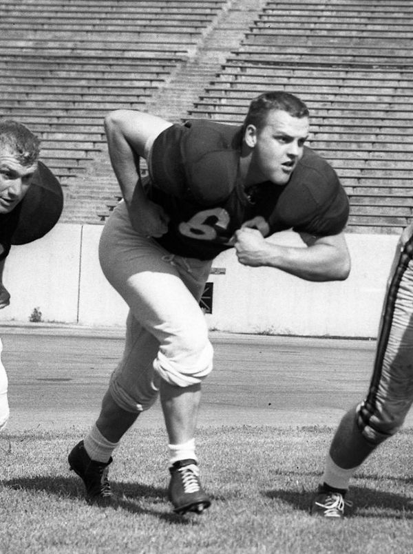Roger Davis with the Chicago Bears, 1961