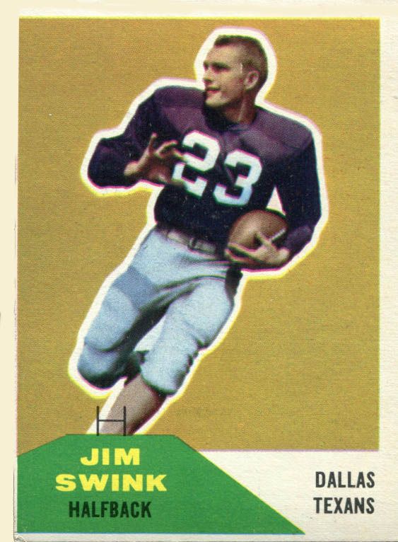 Jim Swink, 1960